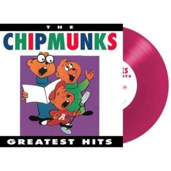 The Chipmunks Greatest Hits LP ~ Exclusive Colored Vinyl (Pink) ~ New/Sealed! - Picture 1 of 2